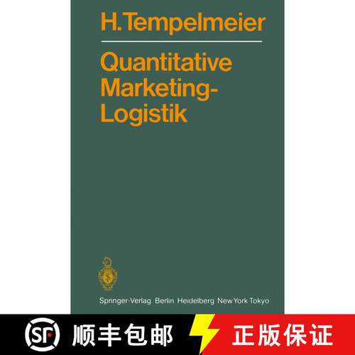 【3-4周达】Quantitative Marketing-Logistik : Entscheidungsprobleme, Lösungsverfahren, EDV-Programme [9783540128403]