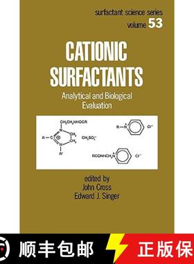 【3-4周达】Cationic Surfactants: Analytical and Biological Evaluation [9780824791773]