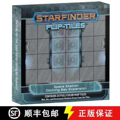 【3-4周达】Starfinder Flip-Tiles: Space Station Docking Bay Expansion [9781640783379]