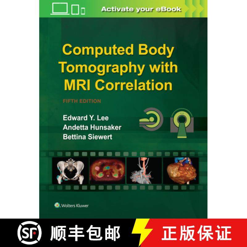【3-4周达】Computed Body Tomography with MRI Correlation [9781496370495]