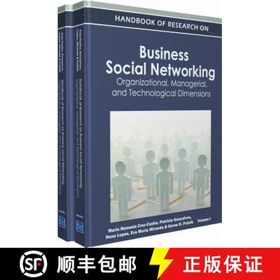 【3-4周达】Handbook of Research on Business Social Networking: Organizational, Managerial, and Techno... [9781613501689]