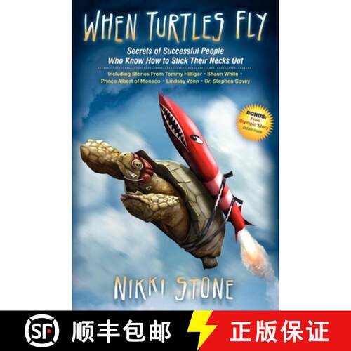 【3-4周达】When Turtles Fly: The Secrets of Successful People Who Know How to Stick Their Necks Out [9781600376757]