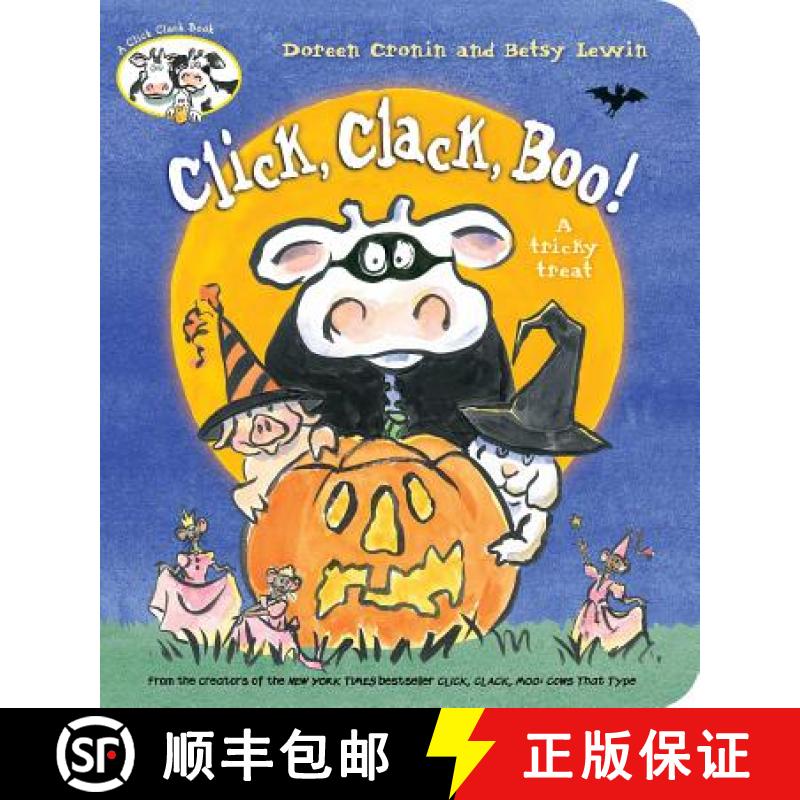 【3-4周达】Click, Clack, Boo!: A Tricky Treat [9781534450127]