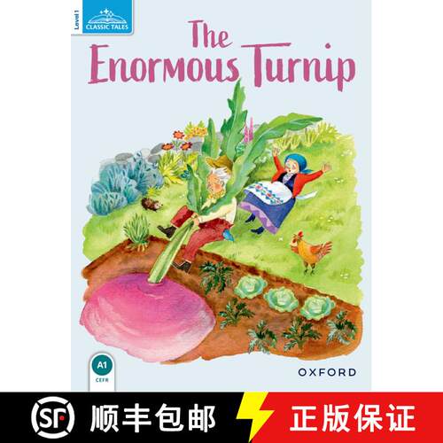 【3-4周达】Classic Tales Second Edition: Level 1: The Enormous Turnip [9780194238663]