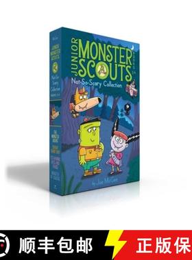 【3-4周达】Junior Monster Scouts Not-So-Scary Collection Books 1-4 (Boxed Set): The Monster Squad; Cr... [9781534471399]