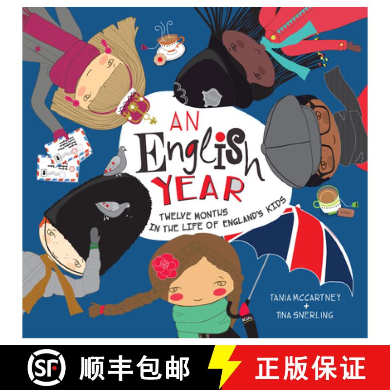 【2-3周达】An English Year: Twelve Months in the Life of England's Kids [9781921966866]