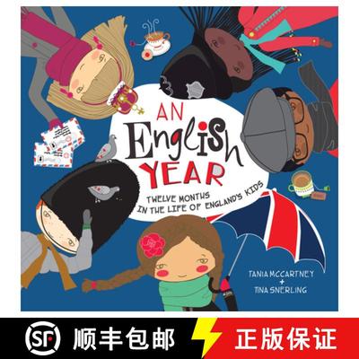【3-4周达】An English Year: Twelve Months in the Life of England's Kids [9781921966866]