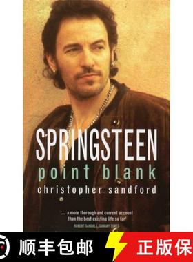 【3-4周达】Springsteen: Point Blank [9780751529838]