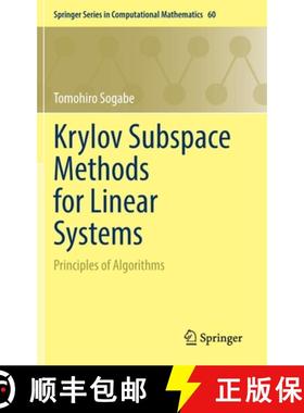 【3-4周达】Krylov Subspace Methods for Linear Systems : Principles of Algorithms [9789811985317]