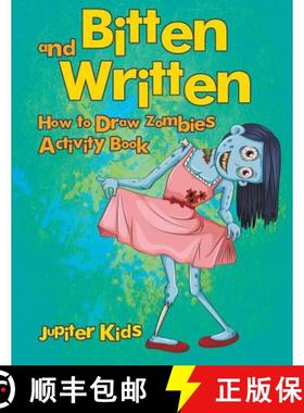 【3-4周达】Bitten and Written: How to Draw Zombies Activity Book [9781683262039]