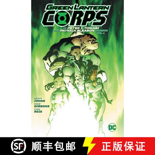 【3-4周达】精装 Green Lantern Corp Omnibus by Peter J. Tomasi and Patrick Gleason [9781779522917]