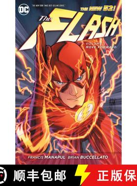 【3-4周达】The Flash Vol. 1: Move Forward (The New 52) [9781401235543]