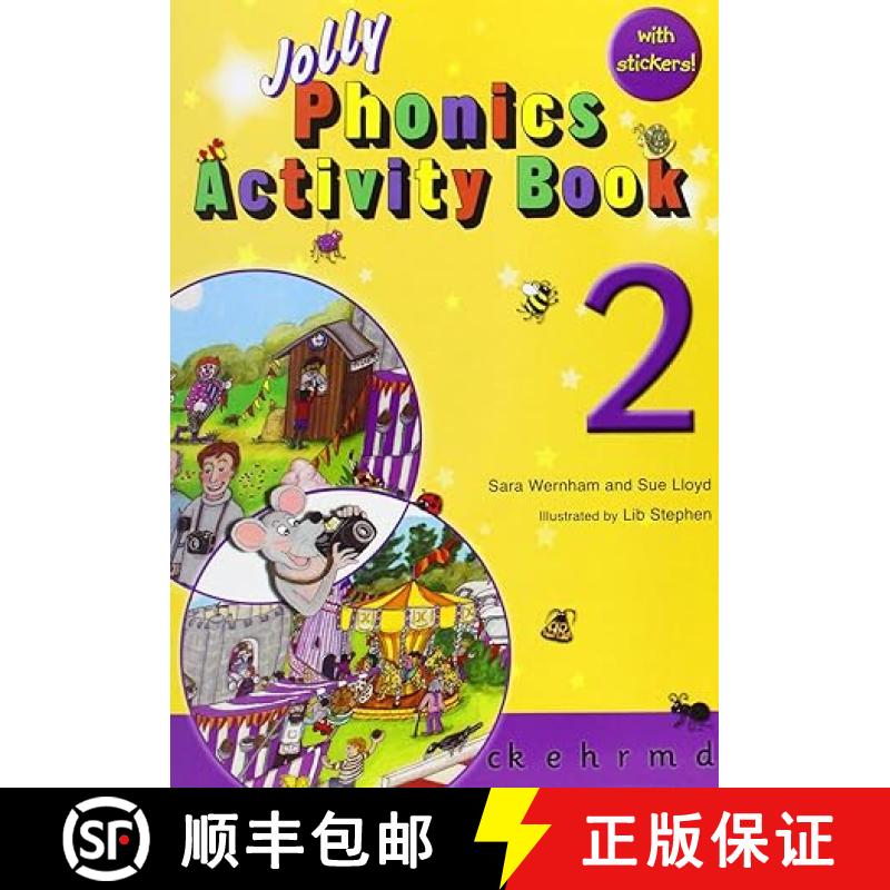 【3-4周达】Jolly Phonics Activity Book 2 : in Precursive Letters (British English edition) [9781844141548]