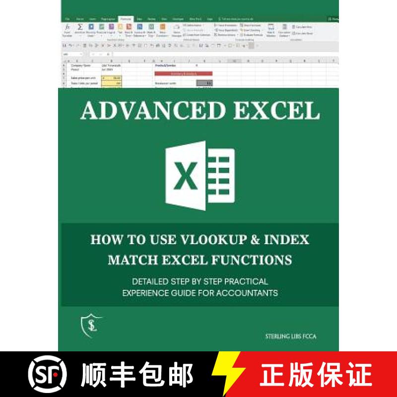 预订 Advanced Excel: How to use VLOOKUP & INDEX MATCH Functions [9781911037064]