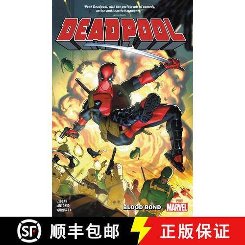 【3-4周达】Deadpool By Cody Ziglar Vol. 1: Blood Bond [9781302958893]