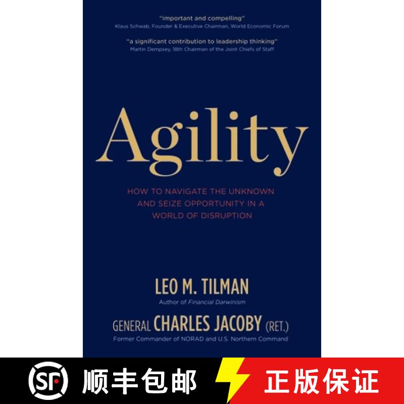 【3-4周达】Agility : How to Navigate the Unknown and Seize Opportunity in a World of Disruption [9781939714152]