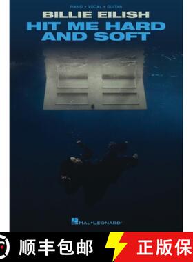 【3-4周达】Billie Eilish - Hit Me Hard and Soft: Piano/Vocal/Guitar Songbook [9798350131260]