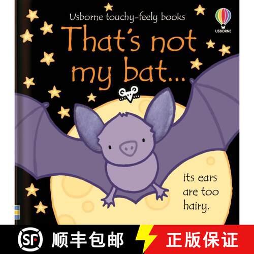 【3-4周达】That's not my bat...: A Halloween Book for Kids [9781805316978]
