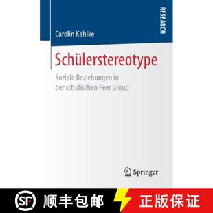 Peer 9783658165185 Schülerstereotype der Beziehungen 4周达 Soziale Group schulischen