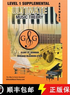 预订 LEVEL 1 Supplemental Answer Book - Ultimate Music Theory: LEVEL 1 Supplemental Answer Book - Ult... [9781927641521]