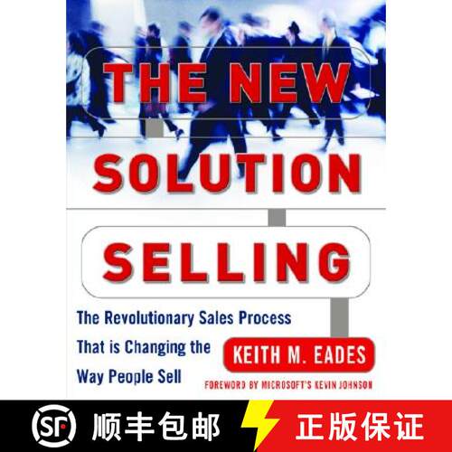【3-4周达】精装 The New Solution Selling: The Revolutionary Sales Process That Is Changing the Way Pe... [9780071435390]