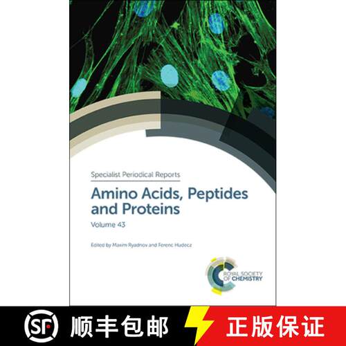 【3-4周达】精装 Amino Acids, Peptides and Proteins : Volume 43 [9781788013673]