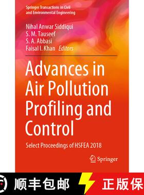 【3-4周达】Advances in Air Pollution Profiling and Control : Select Proceedings of HSFEA 2018 [9789811509568]