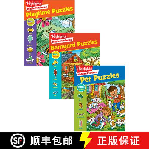 【3-4周达】Highlights Sticker Hidden Pictures Pack [9781644722473]