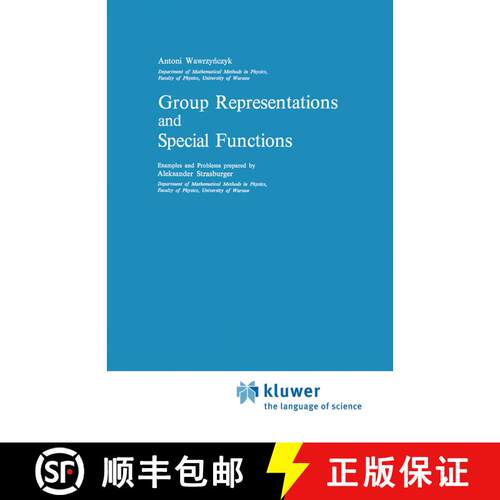 【3-4周达】精装 Group Representations and Special Functions : Examples and Problems prepared by Aleks... [9789027712691]