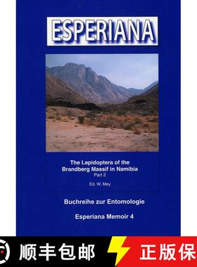 预订 Esperiana Memoir, Volume 4: The Lepidoptera of the Brandenberg Massif in Namibia Part 2 [9783938249079]