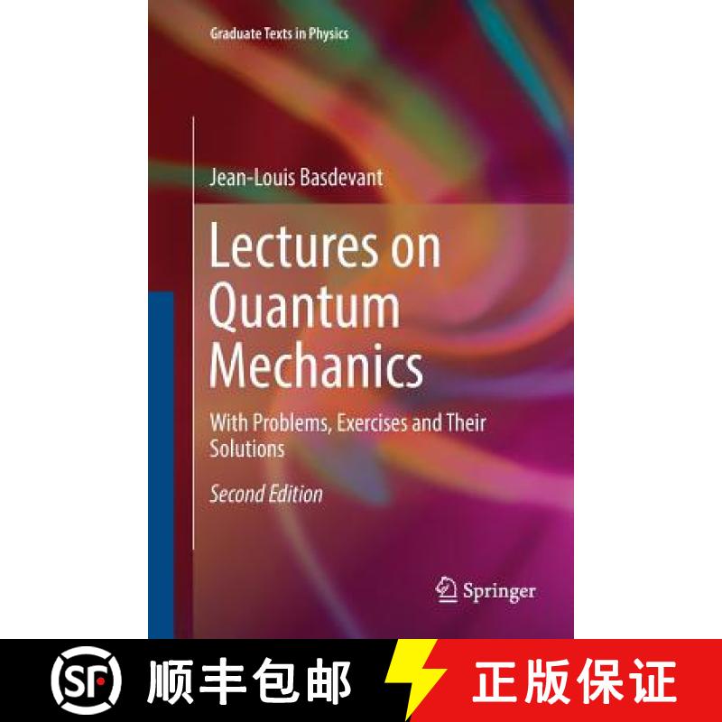 【3-4周达】Lectures on Quantum Mechanics : With Problems, Exercises and their Solutions [9783319828367]