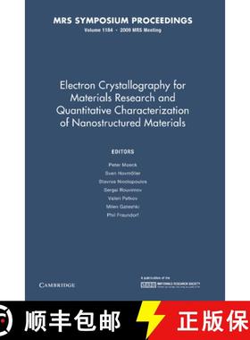 【3-4周达】Electron Crystallography for Materials Research and Quantitive Characterization of Nanostr... [9781107408203]