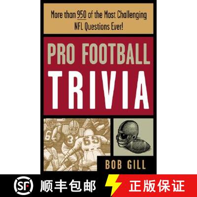 【3-4周达】Pro Football Trivia Paper [9781570282324]
