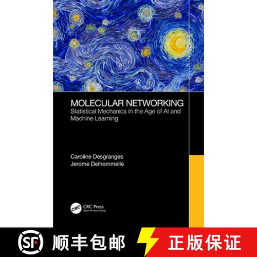 【3-4周达】精装 Molecular Networking: Statistical Mechanics in the Age of AI and Machine Learning [9780367438937]