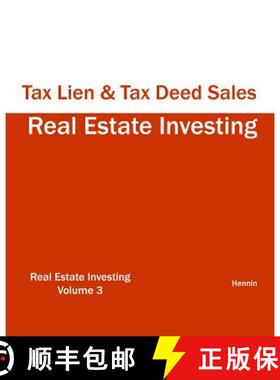 【3-4周达】Real Estate Investing - Tax Lien & Tax Deed Sales [9781933039633]