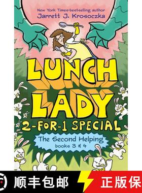 【3-4周达】The Second Helping (Lunch Lady Books 3 & 4): The Author Visit Vendetta and the Summer Camp... [9780593377437]