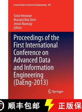 【3-4周达】Proceedings of the First International Conference on Advanced Data and Information Enginee... [9789811013409]