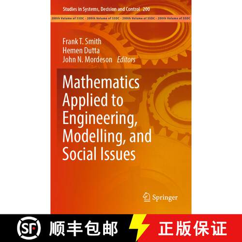 【3-4周达】Mathematics Applied to Engineering, Modelling, and Social Issues [9783030122348]