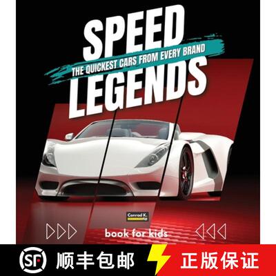 【3-4周达】Speed Legends. The Quickest Cars from Every Brand: A colorful book for children with cars ... [9788367600552]