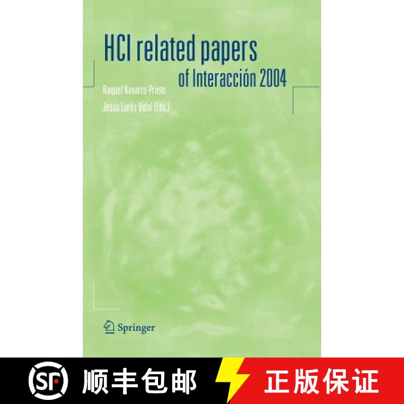 【4周达】Hci Related Papers of Interaccion 2004 [9789048170715]