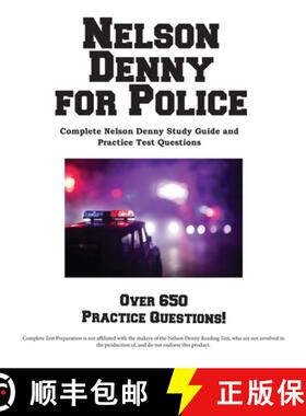 【3-4周达】Nelson Denny for Police: Complete Study Guide and  Practice Test Questions [9781772454703]