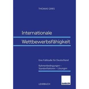 Rahmenbedingungen Für Fallstudie ... Deutschland Internationale 9783409123105 4周达 Wettbewerbsfähigkeit Eine