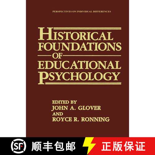 【3-4周达】Historical Foundations of Educational Psychology [9781489936226]
