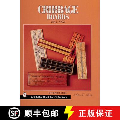 【3-4周达】Cribbage Boards: 1863-1998: 1863-1998 [9780764309779]