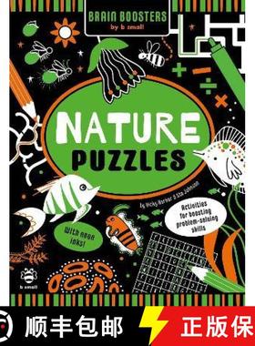 【3-4周达】Nature Puzzles: Activities for Boosting Problem-Solving Skills [9781912909414]