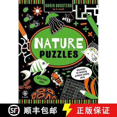 【3-4周达】Nature Puzzles: Activities for Boosting Problem-Solving Skills [9781912909414]