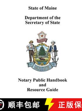 【3-4周达】Maine Notary Public Handbook and Resource Guide [9780359571895]