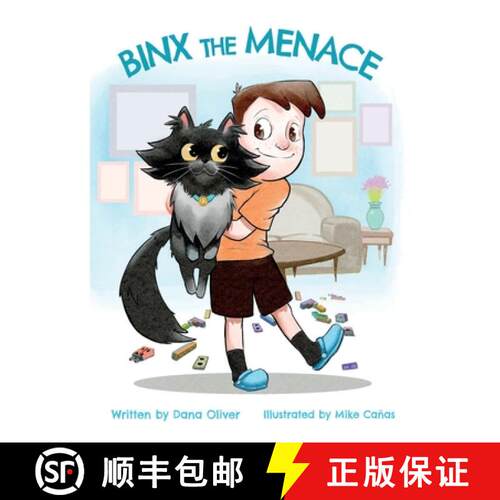【3-4周达】精装 Binx The Menace [9798295448966]