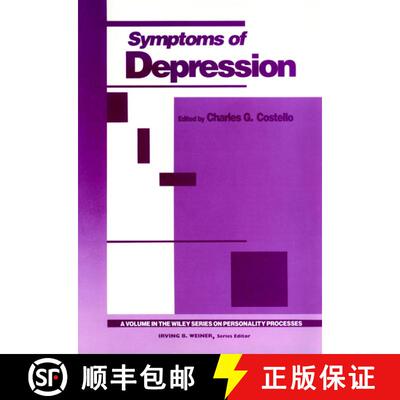 【3-4周达】精装 Symptoms Of Depression [Wiley心理学] [9780471543046]