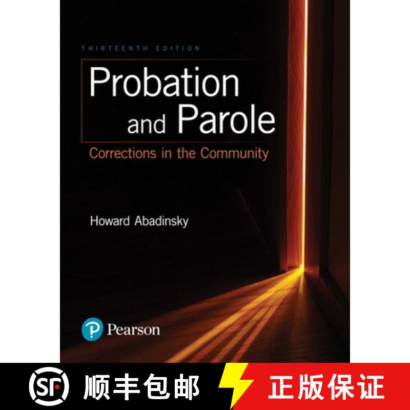 【4周达】Probation and Parole: Corrections in the Community [9780134548616]